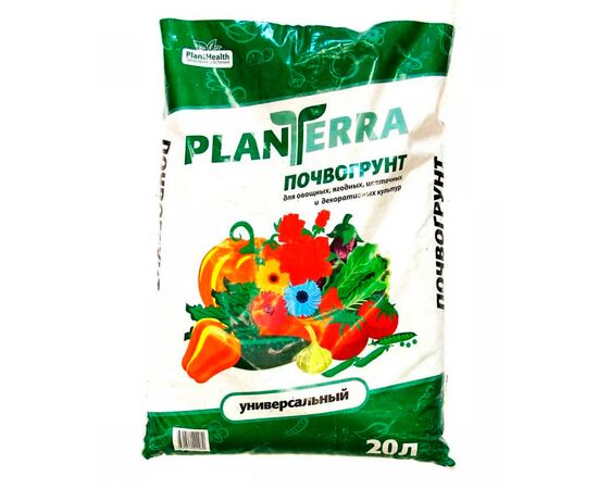 Почвогрунт PlanTerra - универсальный 20л (БиоМастер)