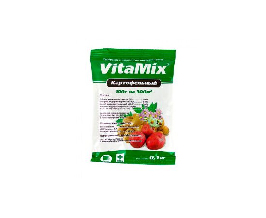VitaMix - удобрение минеральное с микроэлементами - Картофельный 100г (БиоМастер)