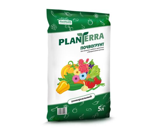 Почвогрунт PlanTerra - универсальный 5л (БиоМастер)
