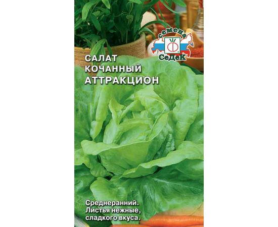 Салат кочанный Аттракцион 1г (СеДеК)