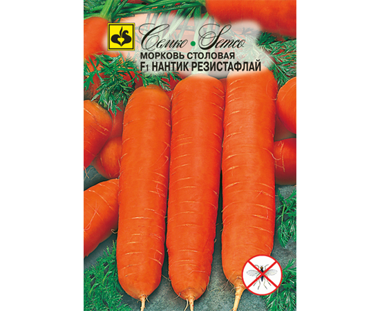 Морковь столовая Нантик Резистафлай F1 0.5г (Семко)