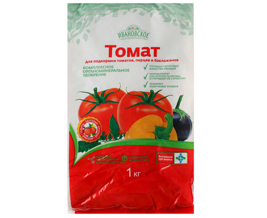 Удобрение "Томат" для томатов, перцев и баклажанов 1кг (ФХ Ивановское)