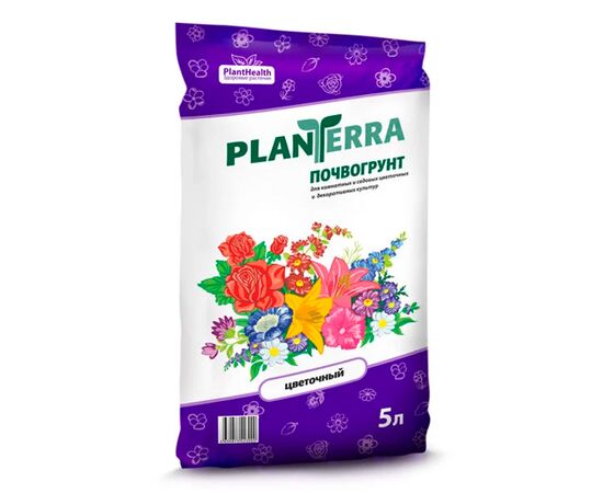 Почвогрунт PlanTerra - цветочный 5л (БиоМастер)