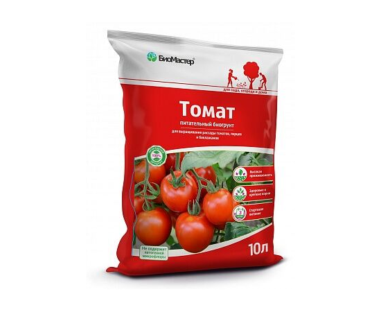 Питательный биогрунт "Томат" 10л (БиоМастер)