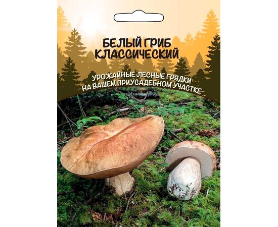 Мицелий Белый гриб Классический 30мл (Уральский дачник)